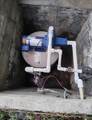 Bomba de cisterna instalada por JB